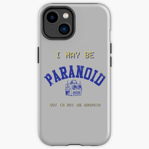 Paranoid Android - Radiohead - Blue version iPhone Tough Case RB2006 product Offical radiohead Merch
