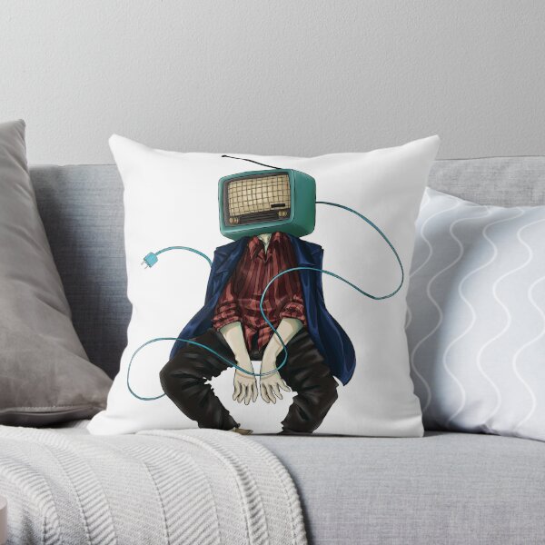 Radiohead Throw Pillow RB2006 product Offical radiohead Merch